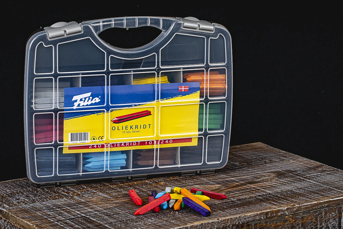 OLIEKRIDT 240 STK 12 FARVER billede