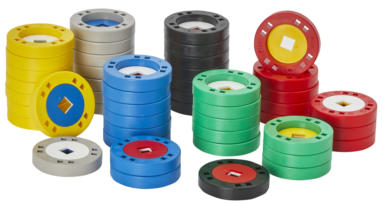 Plus-Plus BIG hjul Mix 144 stk. billede