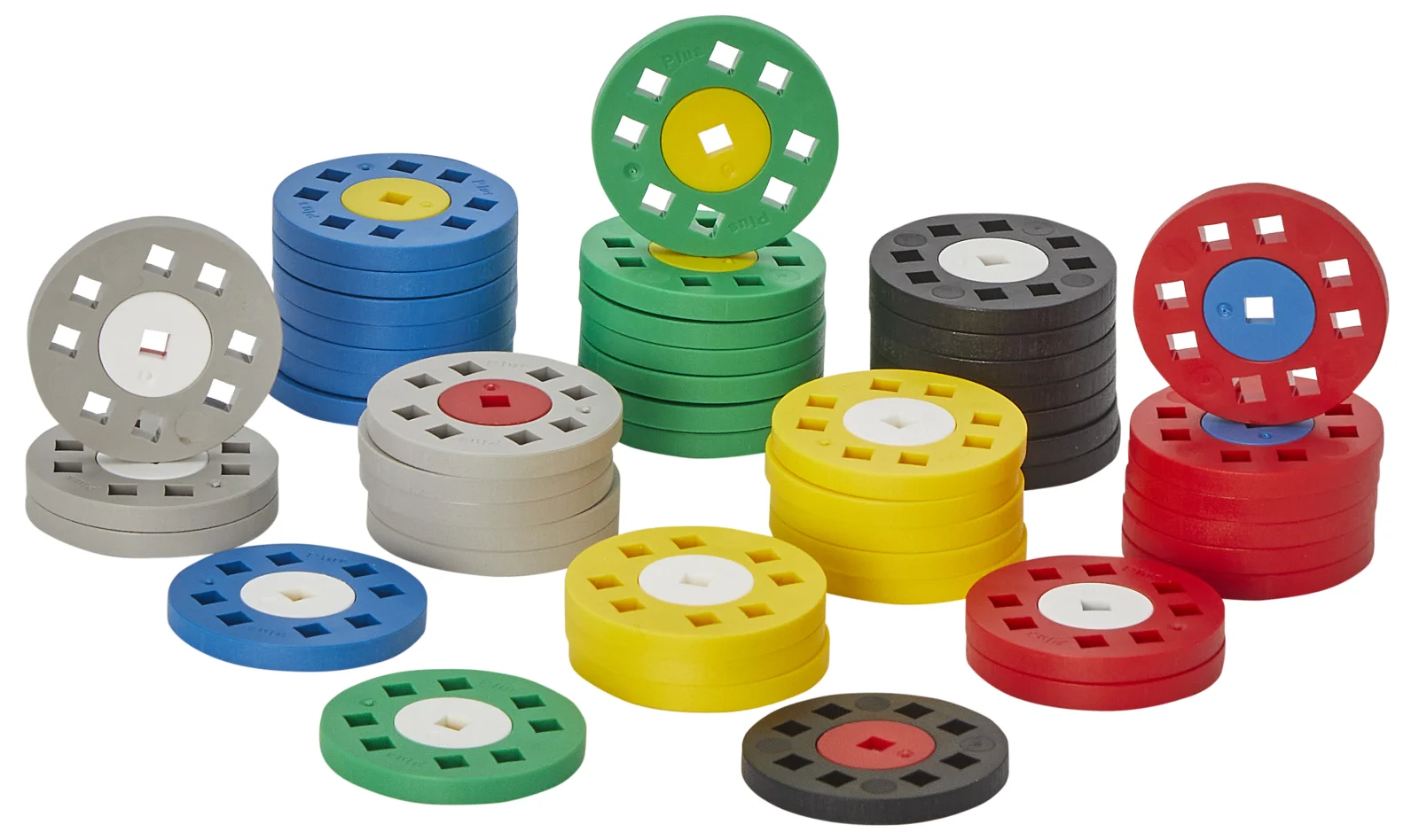 Plus-Plus mini hjul Mix 144 stk. billede